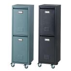 北海道・沖縄・離島配送不可代引不可ゴミ箱ダストボックス縦型分別用2段スチー...