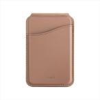ESME CARDHOLDER DUSTY NUDE Magsafe対応 カードホルダー コンパクトミラー