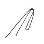 ショッピングking  TADY&KING イブシチェーンSV 太角or太丸 56cm