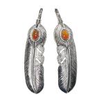 ショッピングking  TADY&KING ハートSVフェザー銀縄ファイヤーオパール Lサイズ