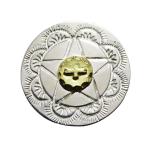 TADY＆KING スターコインコンチョ K18メタル付き