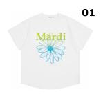 ショッピング新品 【新品】Mardi Mercredi マルディ Tシャツ ロゴ 半袖 プリント04