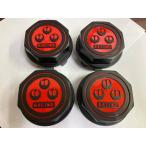 【在庫あり即納】RS Watanabe ホイール センターキャップ 八角形タイプ Φ70-H23 ワタナベ エイトスポーク用 ブラック 4個セット 1台分