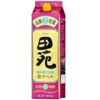 ショッピング金麦 田苑酒造 田苑(でんえん)金ラベル 本格樽貯蔵芋焼酎 20度 1.8Lパック(1800ml)１ケース６本