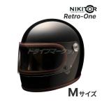 RIDEZ（バイク） Retro-One Mサイズ（57-58cm） GLOSS BLACK NIKITOR