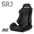 セミバケットシート 「SRJ PVC 黒」パンチング 赤ステッチ RENNSPORT レンシュポルト