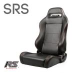 セミバケットシート SRS PVC 黒 パンチング加工 赤ステッチ RENNSPORT レンシュポルト