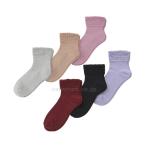 (U0063)ゴム無しソックス婦人用春夏用（綿混）/3222Hグレー(cm-202428)[1足]