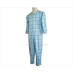 (U0475)マンラク1型ねまき冬用/1101Sブラウンチェック(cm-310041)[販売単位:1]