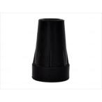 ウェルファン 杖用ゴムチップ ブラック 16φ(wf-009718)【単位：1】