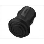 【※送料別途】ケイ・ホスピア 杖先ゴム　キャラクターシリーズ用 黒 16φ(wf-391145)【単位：1】