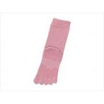 神戸生絲婦人ゆったり5本指滑り止めソックス ピンク 23-25cm(wf-921085)【単位：1】