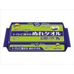 日本製紙クレシアTトイレに流せるぬれタオル76枚 袋(wf-955434-1)【単位：1】