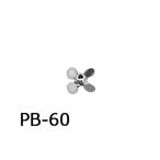 アズワン1-5505-05トルネード用撹拌羽根プロペラ（ボス付き）φ６０ｍｍ【個】(as1-1-5505-05)