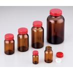 2-4999-08規格瓶（広口）茶褐色Ｎｏ．１２１７３ｍL【本】(as1-2-4999-08)