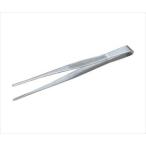 61-2191-48 ステンレス製ピンセット 115mm 直ギザ付 TSP-20【1本】(as1-61-2191-48)