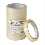 OPPクリアテープ IRL-CT03(15mmX50m) 10巻入 伊藤忠リーテイルリンク 粘着テープ 梱包作業 耐水性 24-9875-02