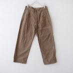 【定価2.9万】アーメン ARMEN *ONE-TUCK PANTS ヘリンボーンワンタックパンツ*1コットン綿ボトムス1122(1-2211-437)【30L22】