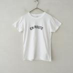 アーメン ARMEN *コットンロゴプリントTシャツ*1トップス綿ホワイト白カットソーショートスリーブ(1-2307-157)【03G32】