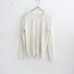 エヴァムエヴァ evam eva *リネンナイロンクルーネックニットプルオーバー*1トップス麻混アイボリー(1-2503-254)【11D52】