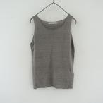 evamevaevam eva *linen вязаный майка * безрукавка лен Great ps тянуть over лучший (1-2503-508)[92D52]