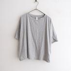ショッピングprit プリット prit *コットンTシャツ*綿プルオーバーグレーバルーンスリーブカットソー(11-2307-194)【41H32】