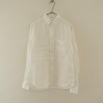 ショッピングINDIVIDUALIZED //インディビジュアライズドシャツINDIVIDUALIZED SHIRTS*リネンボタンダウンロングスリーブシャツ*14 1/2-33(2-2310-397)【50K32】