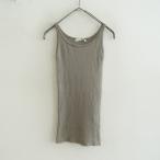 evamevaevam eva * кашемир шелк tereko майка * серый Jeury b вязаный топ простой (2-2407-617)[20I42]