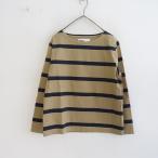 [ обычная цена 1.5 десять тысяч ] Margaret Howell MHL. MARGARET HOWELL MHL. *WIDE STRIPE DRY JERSEY*2 хлопок cut and sewn (2-2507-696)[72H52]