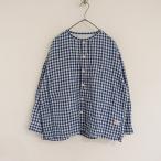 //【定価1.9万】ヘリテージクラフト 快晴堂 HERITAGE & CRAFT *コットンチェックシャツ*2綿ブラウス(25-2403-33)【52C42】