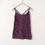 45a-rupi- M 45RPM&amp; * хлопок топ cut and sewn *2 тонкий общий рисунок задний Cross рубашка темно-синий розовый (27-2506-161)[92G52]