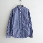 ショッピングINDIVIDUALIZED 【メンズ】 インディビジュアライズドシャツ INDIVIDUALIZED SHIRTS マルチストライプコットンシャツ 14・1/2 30【中古】【12E22】