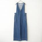 ショッピングコンビネゾン ジョンブル Johnbull *デニムVネックコンビネゾン*Mサロペットオーバーオールオールインワンパンツ(33-2505-524)【12F52】