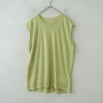  Suzuki takayukisuzuki takayuki *linen вязаный безрукавка cut and sewn *1 майка lime (33-2508-36)[82H52]