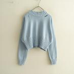 ショッピングMARNI 【正規品/定価10.8万】マルニ MARNI *ラウンドネックセーター*38ブロークンニットプルオーバー(33-2511-415)【91L52】