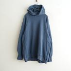 ショッピングprit プリット prit *コットン裏起毛プルオーバーパーカー*スモーキーブルーフードトレーナー(33-2601-36)【03A62】