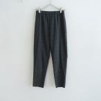 [ прекрасный товар ] бледно-голубой Индия mizuiro-ind * проверка брюки *1 конический леггинсы резина проверка тонкий серый низ (4-2501-109)[50C52]