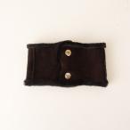  Anne утечка i-ruHENRY CUIR * мутон защита горла "neck warmer" * темно-коричневый 0922(ac10-2209-127)[03I22]