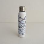 [ не использовался ] mina perhonen × Thermo кружка *following day Umbrella Bottle* белый голубой бутылка фляжка (ac30-2510-170)[12K52]