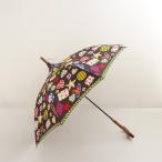 ヴィヴィアンウエストウッド Vivienne Westwood *傘 パゴダスタイル アンブレラ*ブラックイエローレッド(ac30-2512-10)【13L52】