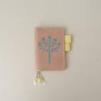  mina perhonen mina perhonen × почти день .i игрушка HOBONICHI *ringo обложка для записной книжки * свет розовый голубой ....(ac30-2512-178)[62A62]