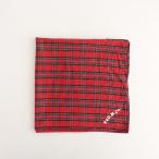  Old man z Tailor R&amp;D.M.Co- *COTTON SILK TARTAN CHECK BANDANA бандана * красный черный (ac30-2602-205)[52C62a]