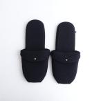 [ не использовался ] mina perhonen mina perhonen *HOME BIRDS салон обувь * черный тапочки интерьер (ac30-2602-86)[30D62]