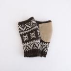 [ не использовался ] Highland 2000 HIGHLAND 2000 * рука утеплитель * шерсть вязаный nordic Sam отверстие patch есть (ac7-2510-235)[71K52]