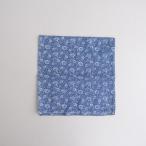 [ не использовался ] Old man z Tailor R&amp;D.M.Co- * Princess цветок бандана автомобиль ru Rod * голубой цветочный принт (ac84-2407-81)[61H42]