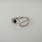 UNITED ARROWS BEAUTY&amp;YOUTH別注/ヴェラッティ VELATTI *ブラックボールブレスレット*銀シルバー黒バングルアクセサリー1121【21L12】
