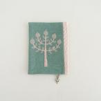 //[ не использовался ] mina perhonen mina perhonen *ringo обложка для книги * розовый зеленый зеленый яблоко яблоко блокнот книга@(ac85-2403-13)[62C42]