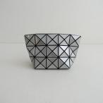 ba весь o Issey Miyake BAOBAO ISSEY MIYAKE * сумка * серебряный черный треугольник эмаль (ac87-2507-50)[50I52]