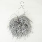 [ обычная цена 1.9 десять тысяч ] in платье INDRESS * Ostrich перо букетик * серый перо аксессуары (ac88-2212-21)