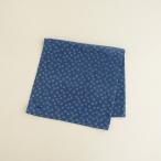 //a-tsu&amp; наука ARTS&amp;SCIENCE *. вытащенный бандана * потускнение голубой "теплый" белый общий рисунок ткань ткань мелкие вещи (ac88-2401-27)[91B42]